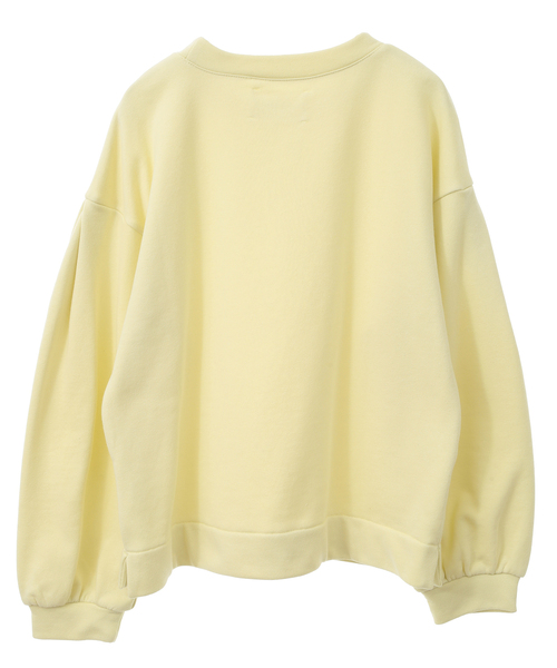 LOGEMENT DE CLAIRE(ロジュモンドクレール)の「【LOURMARIN】タックスリーブプルオーバー(Tシャツ/カットソー・レディース・グレー/ピンク/イエロー/ホワイト・FREE)」の6枚目の写真