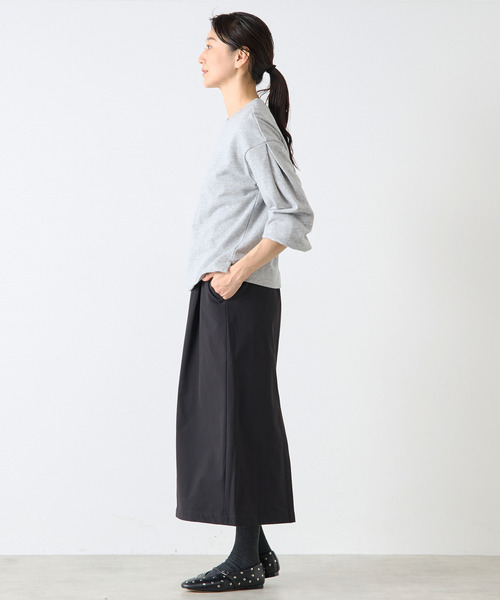 LOGEMENT DE CLAIRE(ロジュモンドクレール)の「【LOURMARIN】タックスリーブプルオーバー(Tシャツ/カットソー・レディース・グレー/ピンク/イエロー/ホワイト・FREE)」の16枚目の写真