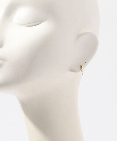 PLOW（プラウ）の「PLOW　Grain Conch Shell ピアス（ピアス（両耳用）・レディース・ゴールド・FREE）」の5枚目の写真