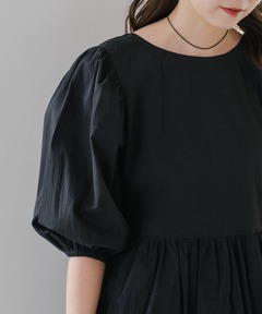 kastane バルーンギャザーチュニック　アイボリー Kastane（カスタネ）の「*【2WAY】バルーンギャザーチュニック