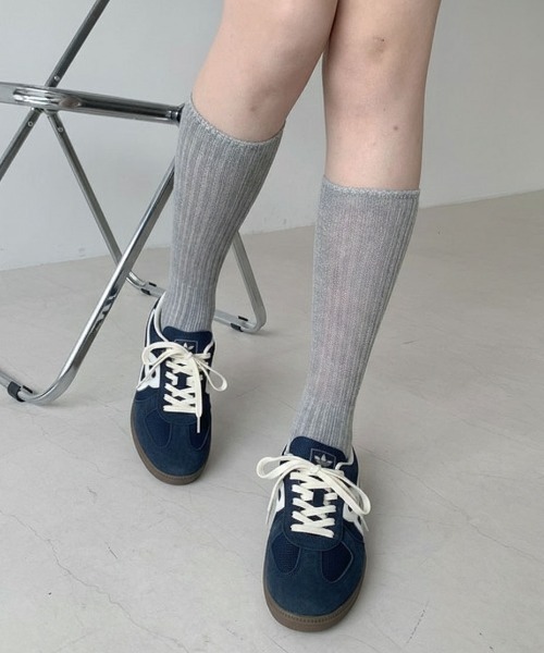 Teem Store(チームストア)の「バイカラートレーナースニーカー(スニーカー・レディース・ホワイト/ネイビー/レッド・L/M/S)」の8枚目の写真