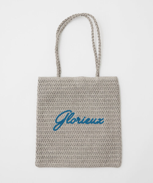 DISCOAT(ディスコート)の「雑材サガラ刺繍トートバッグ(トートバッグ・レディース・グレー/ベージュ/ライトベージュ・FREE)」の11枚目の写真