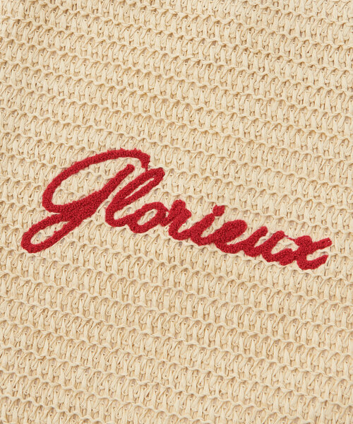 DISCOAT(ディスコート)の「雑材サガラ刺繍トートバッグ(トートバッグ・レディース・グレー/ベージュ/ライトベージュ・FREE)」の16枚目の写真