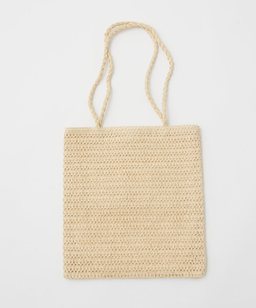 DISCOAT(ディスコート)の「雑材サガラ刺繍トートバッグ(トートバッグ・レディース・グレー/ベージュ/ライトベージュ・FREE)」の17枚目の写真