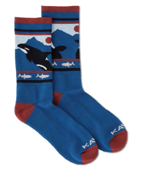 KAVU（カブー）の「KAVU/カブー MOONWALK/ムーンウォーク（ソックス/靴下・メンズ・C/I/G/B/K/J/H/A/F/E・FREE）」の2枚目の写真