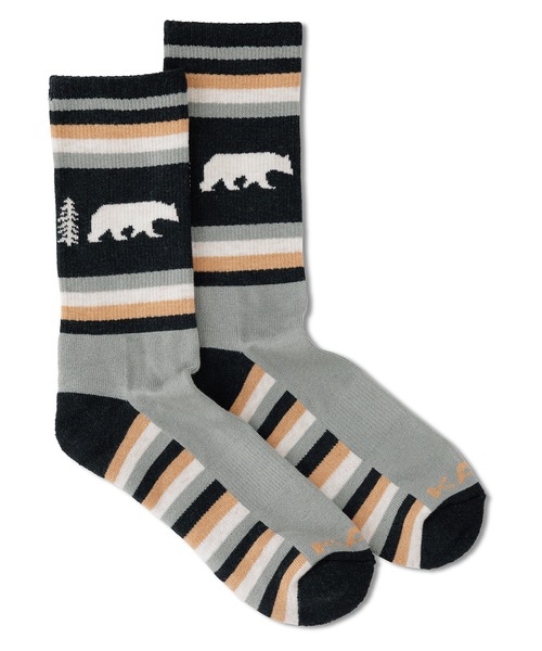 KAVU（カブー）の「KAVU/カブー MOONWALK/ムーンウォーク（ソックス/靴下・メンズ・C/I/G/B/K/J/H/A/F/E・FREE）」の9枚目の写真