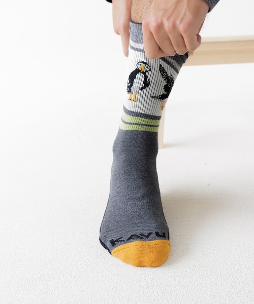 KAVU（カブー）の「KAVU/カブー MOONWALK/ムーンウォーク（ソックス/靴下・メンズ・C/I/G/B/K/J/H/A/F/E・FREE）」の16枚目の写真