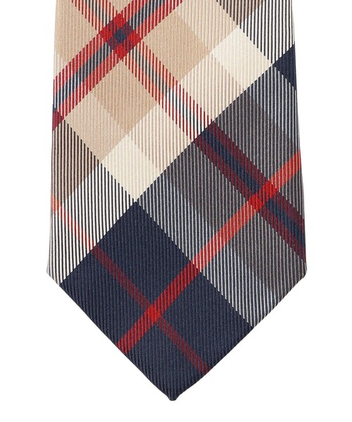 MACKINTOSH PHILOSOPHY（ﾏｯｷﾝﾄｯｼｭ ﾌｨﾛｿﾌｨｰ）の「【25年春夏モデル】ハウスチェック レギュラータイ（ネクタイ・メンズ・ベージュ系その他4・FREE）」の5枚目の写真