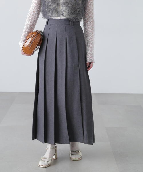 プリーツプリーズ　スカート　グレー Pleats Please Issey Miyake プリーツ スカート | グレー