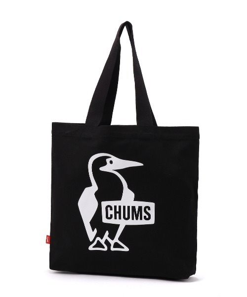 CHUMS(チャムス)の「【CHUMS/チャムス】 Booby Canvas Tote(トートバッグ・メンズ・その他1/ブラック×ホワイト/ブラック/ミント/レッド/ブラウン・FREE)」の2枚目の写真