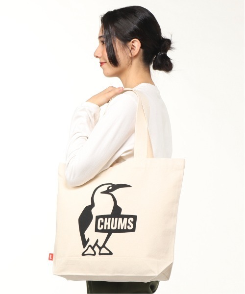 CHUMS(チャムス)の「【CHUMS/チャムス】 Booby Canvas Tote(トートバッグ・メンズ・その他1/ブラック×ホワイト/ブラック/ミント/レッド/ブラウン・FREE)」の7枚目の写真