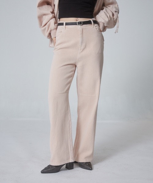 ENVYM(アンビー)の「ルーズシルエットデニムパンツ(デニムパンツ・レディース・ブラック/ブルー/ピンク・MEDIUM/SMALL)」の20枚目の写真