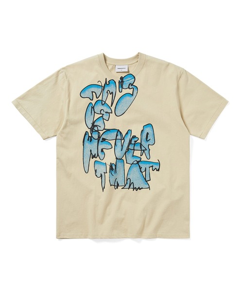 【THISISNEVERTHAT】グラフィティTシャツ ヘザーグレー Graffiti Tee – thisisneverthat® JP