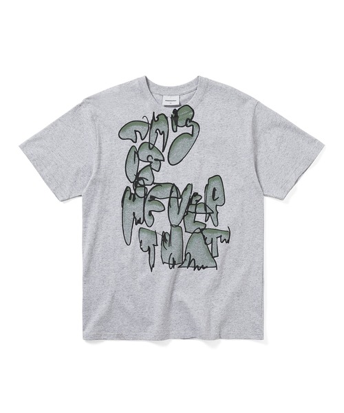 【THISISNEVERTHAT】グラフィティティーペールライム MUSINSA公式 | thisisneverthat® Graffiti Tee Pale Lime