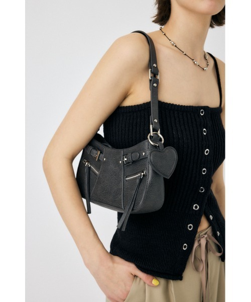 美品　完売品　moussy キーチェーンコンビバッグ　ショルダーバッグ セール】KEY CHAIN COMBI バッグ（ショルダーバッグ）｜MOUSSY
