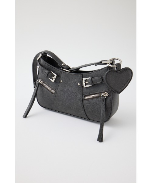 MOUSSY（マウジー）の「KEY CHAIN COMBI バッグ（ショルダーバッグ・レディース・グレー/ホワイト/ブラウン/ピンク・FREE）」の17枚目の写真