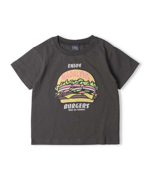 Crescent(クレッセント)の「ジャンクフードプリント半袖Tシャツ(Tシャツ/カットソー・キッズ・イエロー/ラベンダー/スミクロ/ホワイト・130/120/110/100/90/80)」の11枚目の写真