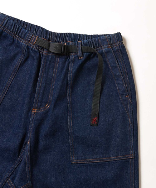 Gramicci(グラミチ)の「STRETCH DENIM LOOSE TAPERED RIDGE PANT|ストレッチデニムルーズテーパードリッジパンツ(デニムパンツ・メンズ・インディゴブルー/ダークインディゴブルー/ワンウォッシュ・S/M/L/XL/XS/XXL)」の8枚目の写真