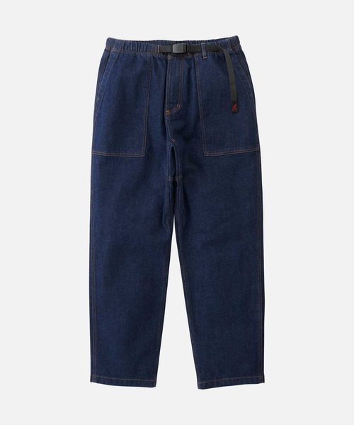 Gramicci(グラミチ)の「STRETCH DENIM LOOSE TAPERED RIDGE PANT|ストレッチデニムルーズテーパードリッジパンツ(デニムパンツ・メンズ・インディゴブルー/ダークインディゴブルー/ワンウォッシュ・S/M/L/XL/XS/XXL)」の11枚目の写真