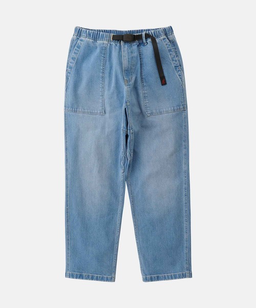 Gramicci(グラミチ)の「STRETCH DENIM LOOSE TAPERED RIDGE PANT|ストレッチデニムルーズテーパードリッジパンツ(デニムパンツ・メンズ・インディゴブルー/ダークインディゴブルー/ワンウォッシュ・S/M/L/XL/XS/XXL)」の13枚目の写真