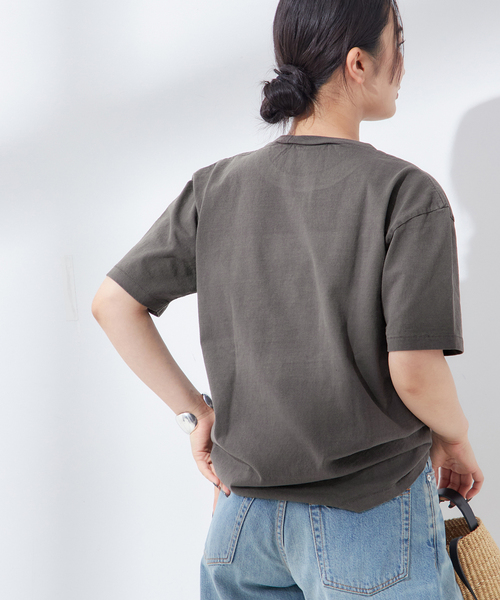 MIXTA(ミクスタ)の「【MIXTA/ミクスタ】SO CAL DOG CREW T-SHITS:Tシャツ(Tシャツ/カットソー・レディース・ブラック/アイボリー/ネイビー・MEDIUM)」の20枚目の写真