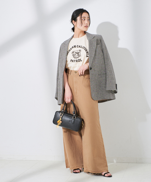 MIXTA(ミクスタ)の「【MIXTA/ミクスタ】SO CAL DOG CREW T-SHITS:Tシャツ(Tシャツ/カットソー・レディース・ブラック/アイボリー/ネイビー・MEDIUM)」の21枚目の写真