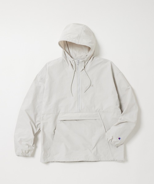 Champion(チャンピオン)の「【Champion/チャンピオン】直営限定コレクション メンズ フーデッドアノラックジャケット(その他アウター・メンズ・その他35/アイボリー系/ブラック/ライトグレー・SMALL/MEDIUM/LARGE/X-LARGE)」の8枚目の写真