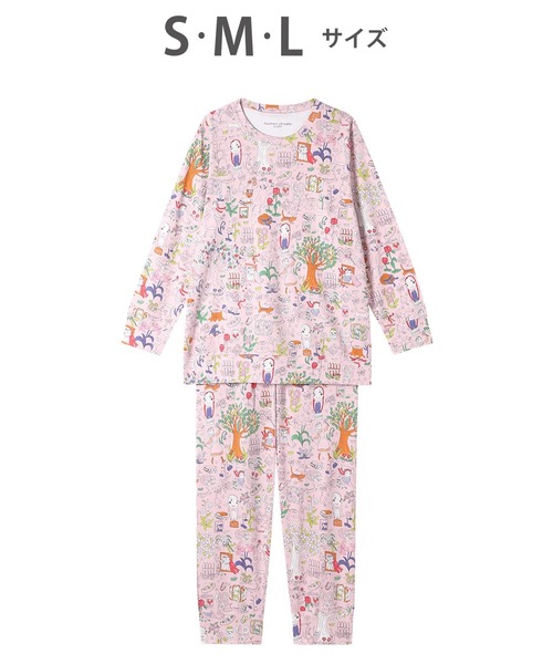 tsumori chisato SLEEP（ツモリチサト スリープ）の「綿100%(本体)　パジャマ　長袖　長ズボン（ルームウェア/パジャマ・レディース・イエロー系その他/ピンク系その他/ホワイト系その他・M/L/S）」の3枚目の写真