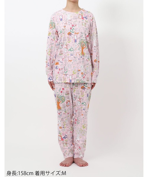 tsumori chisato SLEEP（ツモリチサト スリープ）の「綿100%(本体)　パジャマ　長袖　長ズボン（ルームウェア/パジャマ・レディース・イエロー系その他/ピンク系その他/ホワイト系その他・M/L/S）」の4枚目の写真