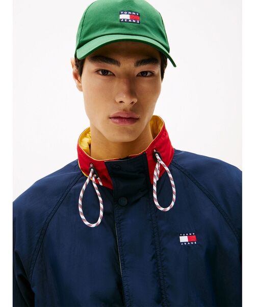 tommy jeans(トミー ジーンズ)の「カラーブロックジャケット(ナイロンジャケット・メンズ・ネイビー/ホワイト・MEDIUM/X-LARGE/SMALL/LARGE)」の8枚目の写真