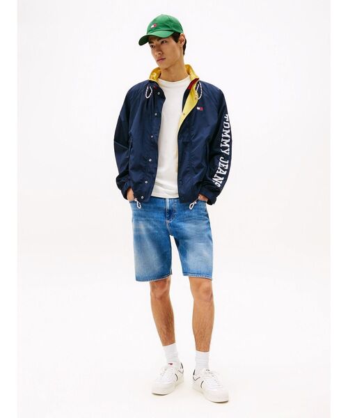 tommy jeans(トミー ジーンズ)の「カラーブロックジャケット(ナイロンジャケット・メンズ・ネイビー/ホワイト・MEDIUM/X-LARGE/SMALL/LARGE)」の9枚目の写真