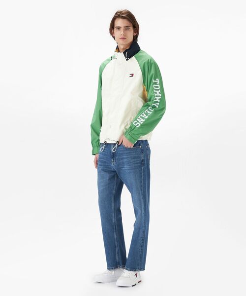 tommy jeans(トミー ジーンズ)の「カラーブロックジャケット(ナイロンジャケット・メンズ・ネイビー/ホワイト・MEDIUM/X-LARGE/SMALL/LARGE)」の5枚目の写真