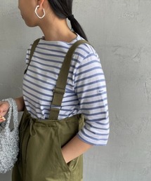 ORCIVAL | [ORCIVAL/オーシバル] ボートネック 5分袖カットソー(Tシャツ/カットソー)