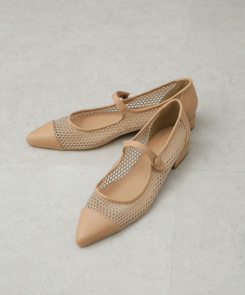 チャバ メッシュ パンプス フラットシューズ 37 チャバ メッシュ パンプス フラットシューズ 37 チャバ メッシュ