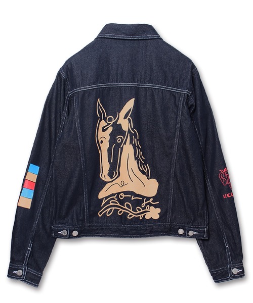Common Noun（コモン ナウン）の「“HORSE” norahi デニムジャケット（デニムジャケット・レディース・ライトブルー/インディゴブルー・M/L）」の22枚目の写真