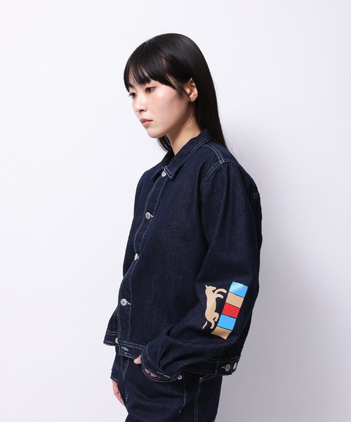Common Noun（コモン ナウン）の「“HORSE” norahi デニムジャケット（デニムジャケット・レディース・ライトブルー/インディゴブルー・M/L）」の9枚目の写真