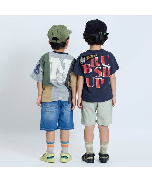 セール】【ジュニア対応】バックペナントレタード半袖Tシャツ（T