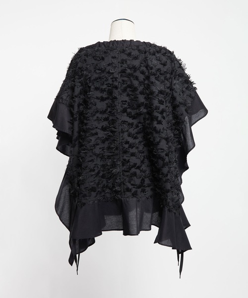 ブラウス シャツ ブッシ―カットJQ　ラッフルキトン レディース セール】ブッシ―カットJQ ラッフルキトン（シャツ/ブラウス