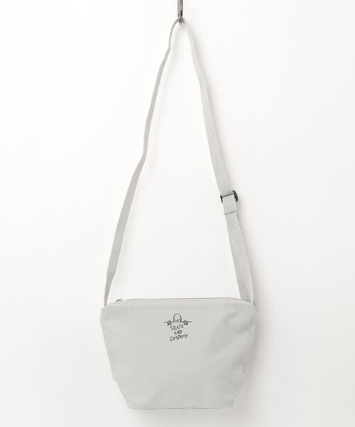 THRASHER(スラッシャー)の「THRASHER ゴンズデザインナイロンミニショルダーバッグ(ショルダーバッグ・メンズ・ブラック×ホワイト/ブルー系その他/グレー系その他・FREE)」の7枚目の写真