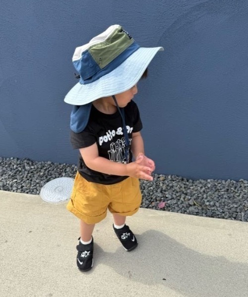 Kids Foret（キッズフォーレ）の「配色撥水ハット・帽子（ハット・キッズ・その他1/その他3・50/52/54/56）」の6枚目の写真