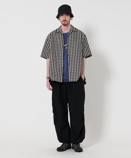 Steven Alan＞ TC ウォッシュド チェック ALINE LOOSE CASUAL