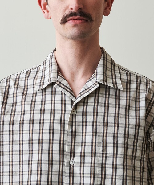 Steven Alan＞ TC ウォッシュド チェック ALINE LOOSE CASUAL