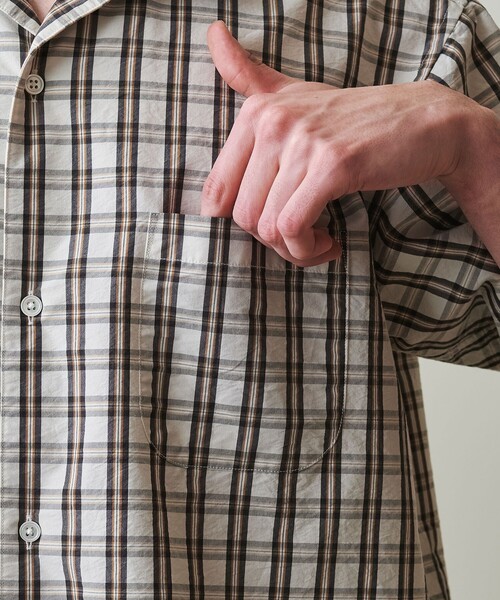 Steven Alan＞ TC ウォッシュド チェック ALINE LOOSE CASUAL