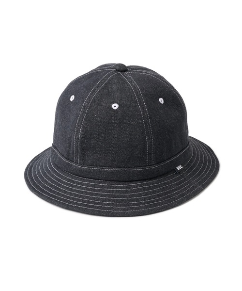 FTC（エフティーシー）の「DENIM BELL HAT（ハット・メンズ・ブラック/ブルー系その他・LARGE/MEDIUM）」の2枚目の写真
