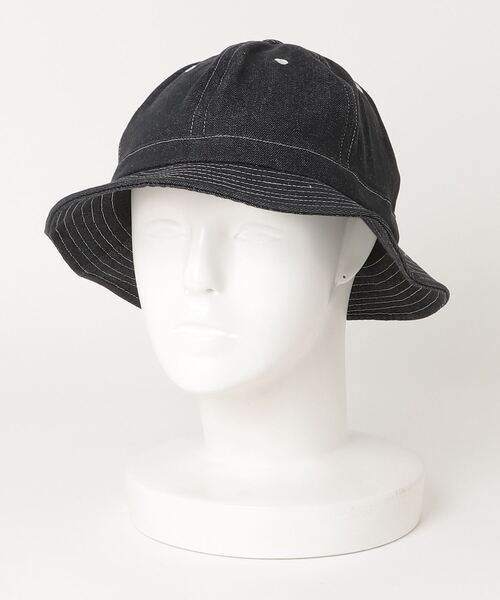 FTC（エフティーシー）の「DENIM BELL HAT（ハット・メンズ・ブラック/ブルー系その他・LARGE/MEDIUM）」の8枚目の写真