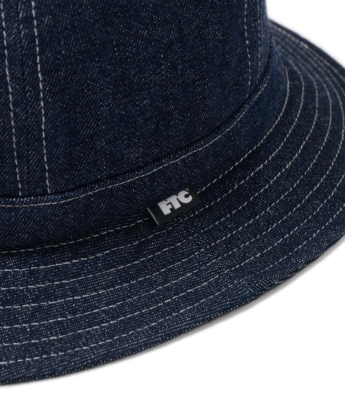 FTC（エフティーシー）の「DENIM BELL HAT（ハット・メンズ・ブラック/ブルー系その他・LARGE/MEDIUM）」の5枚目の写真
