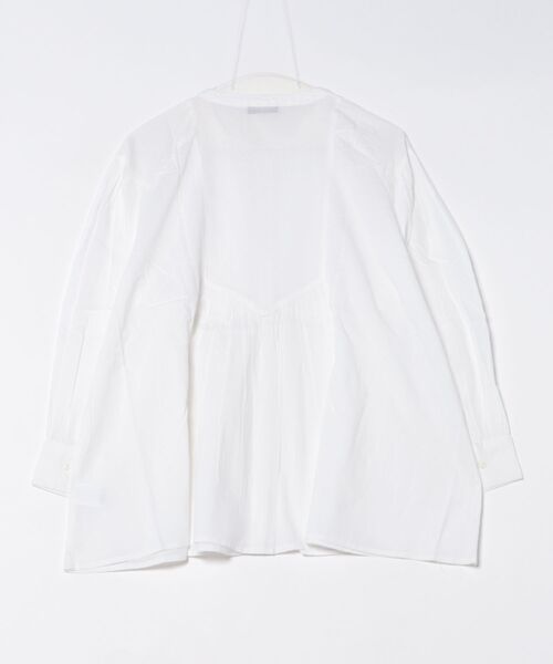 Viola e Viola（ヴィオラエヴィオラ）の「【インド綿】ブザム刺繍前開きブラウス（シャツ/ブラウス・レディース・ブラック/グリーン/ホワイト・ML）」の21枚目の写真