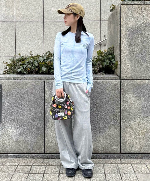 tシャツ 「OPEN YY / オープンワイワイ」RIBBON PRINT MESH TOP  YY251TS009 レディース OPEN Yy tシャツ 「OPEN YY / オープンワイワイ」RIBBON PRINT