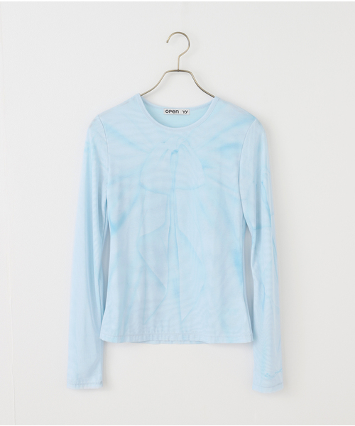OPEN YY / オープンワイワイ】 Knitted PET CLUB HOUSE TEE