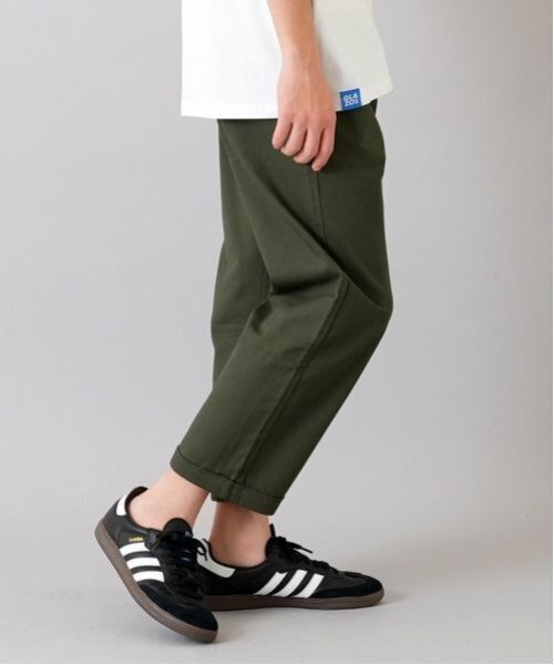 GLAZOS（グラソス）の「【大人向けサイズあり】アソート・8分丈クロップドパンツ（その他パンツ・キッズ・ブラック/インディゴブルー/カーキ・S/LL/L/M）」の2枚目の写真